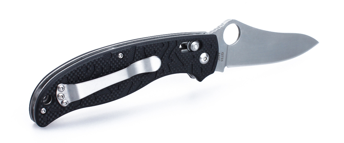 фото Нож туристический "Ganzo", цвет: черный, стальной, длина лезвия 9,1 см. G7331