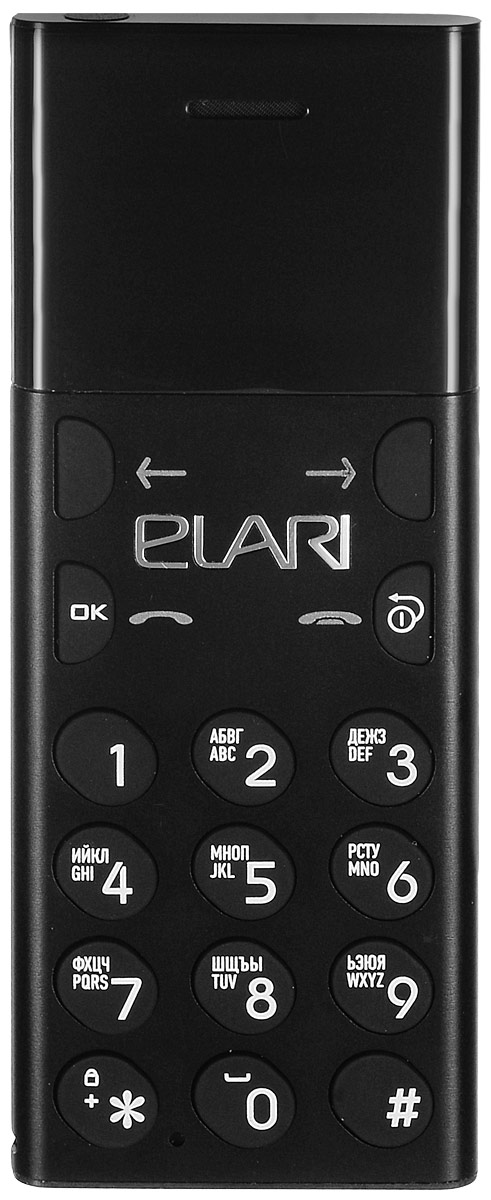 Купить смарт-часы ELARI Elari NanoPhone, черный ремешок по низкой цене ...
