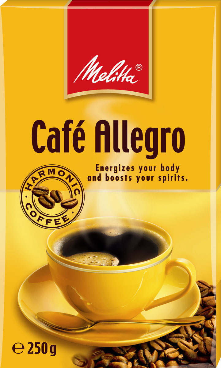 Melitta Allegro кофе молотый, 250 г — купить в интернет-магазине OZON с ...