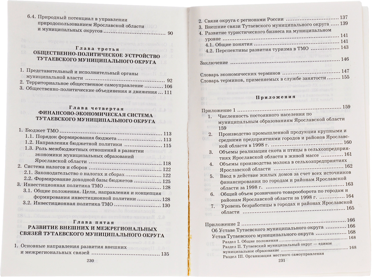 фото Территориальная экономика (На примере Тутаевского муниципального округа Ярославской области)