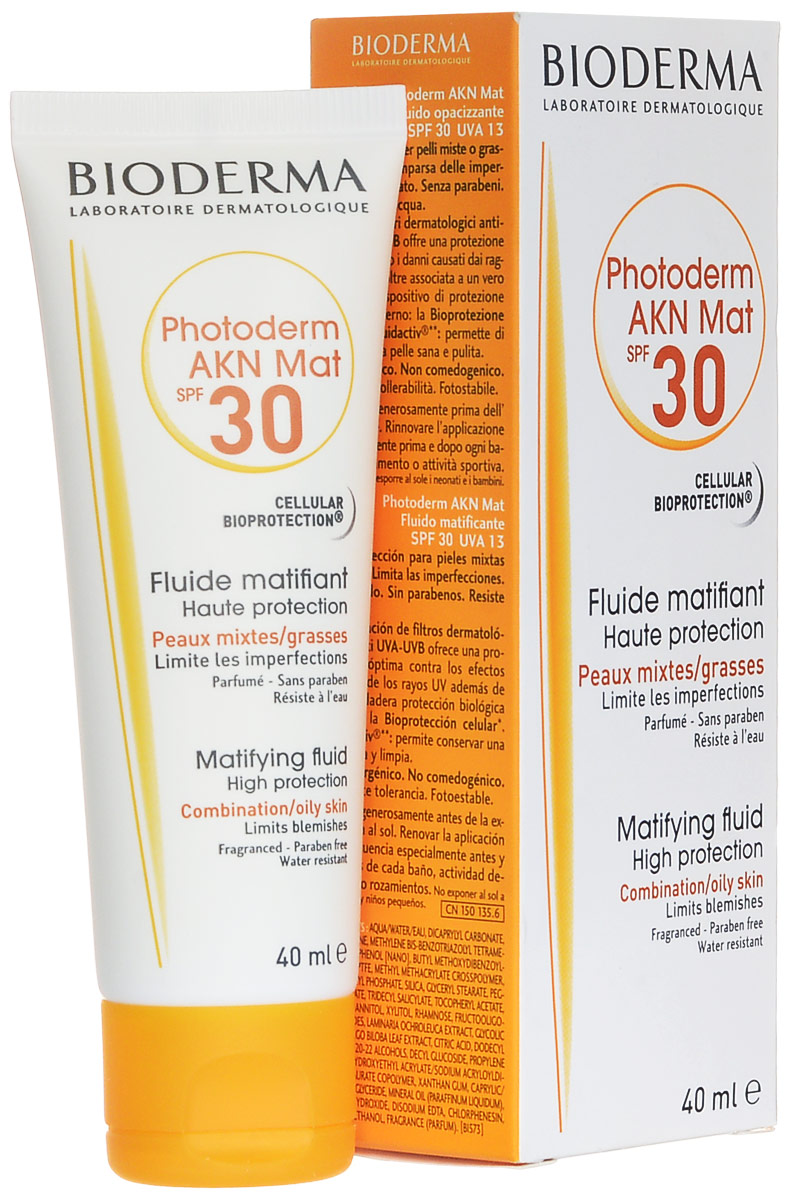 фото Bioderma Матирующая эмульсия "Photoderm AKN", SPF 30, 40 мл