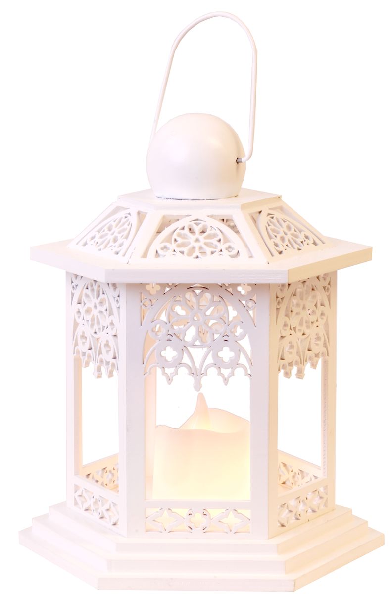 фото Свеча LED Star Trading "Фонарь Lantern", цвет: белый, высота 20 см. 270-14