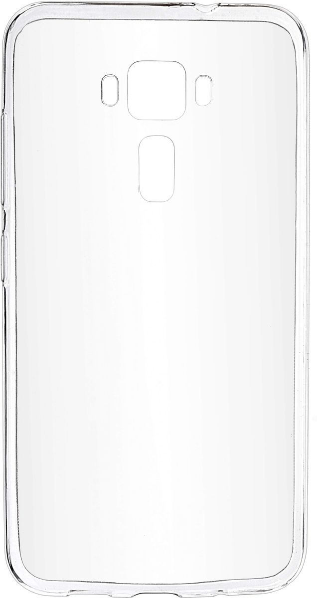 фото Skinbox Slim Silicone чехол-накладка для Asus Zenfone 3 ZE520KL, Crystal