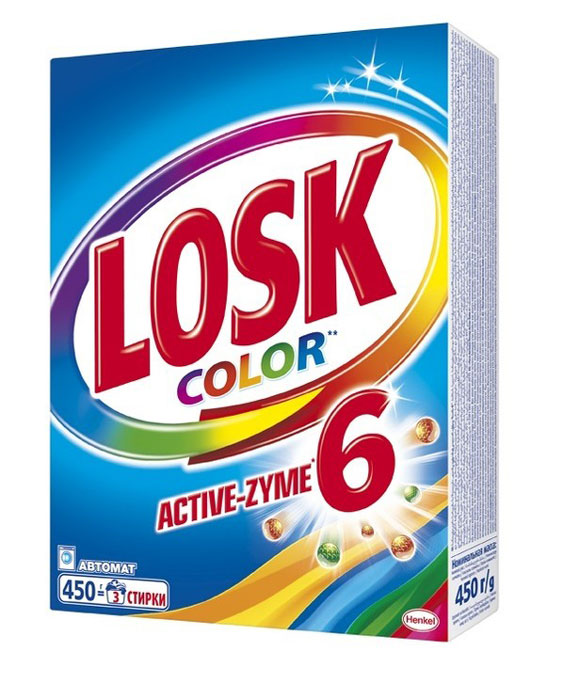 Стиральный порошок Losk Color 450г