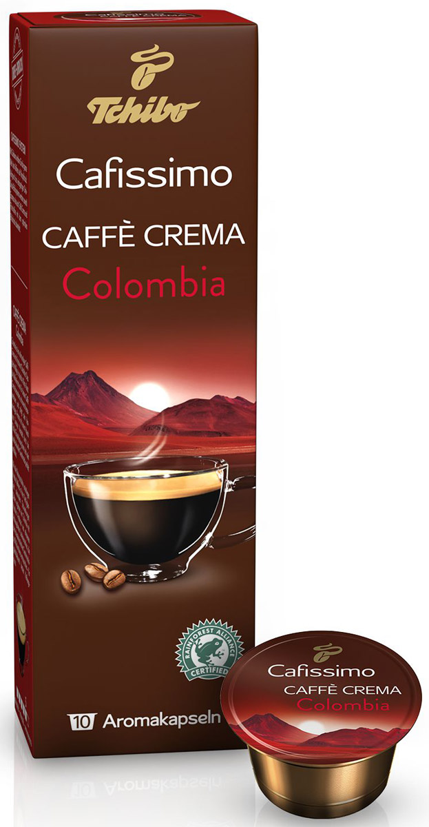 фото Cafissimo Cafе Crema Colombia кофе в капсулах, 10 шт