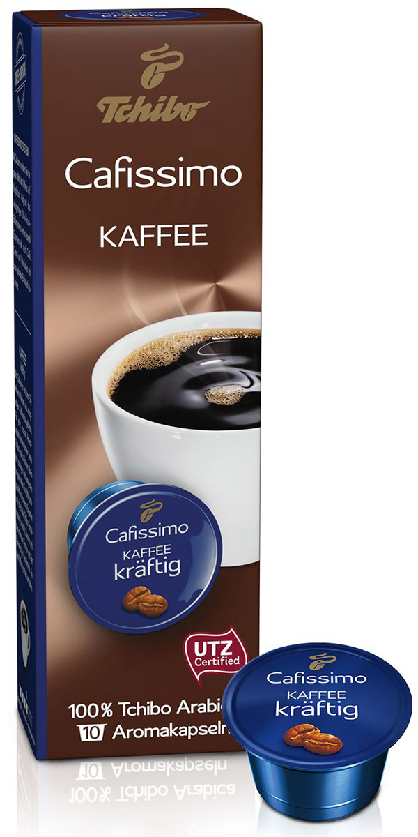 фото Cafissimo Kaffee Kraftig кофе в капсулах, 10 шт