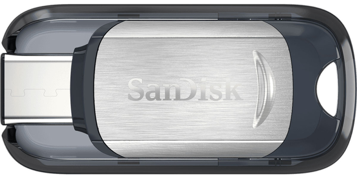 фото SanDisk Ultra Type-C 128Gb, Black Silver USB-накопитель