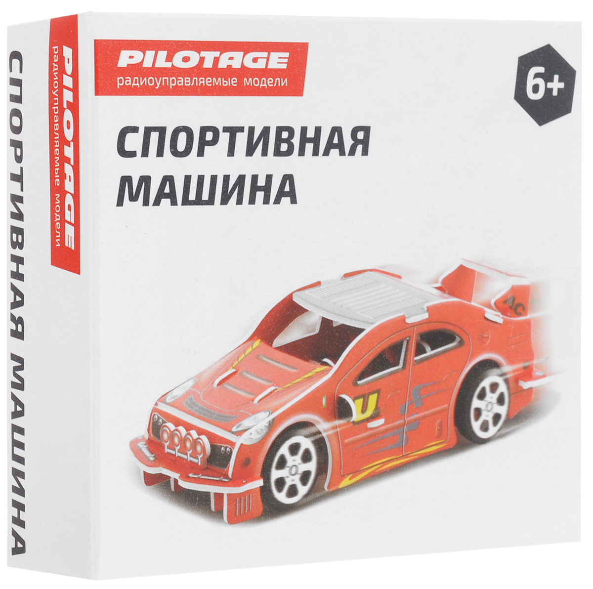 фото Pilotage 3D Пазл PB Спортивная машина цвет красный