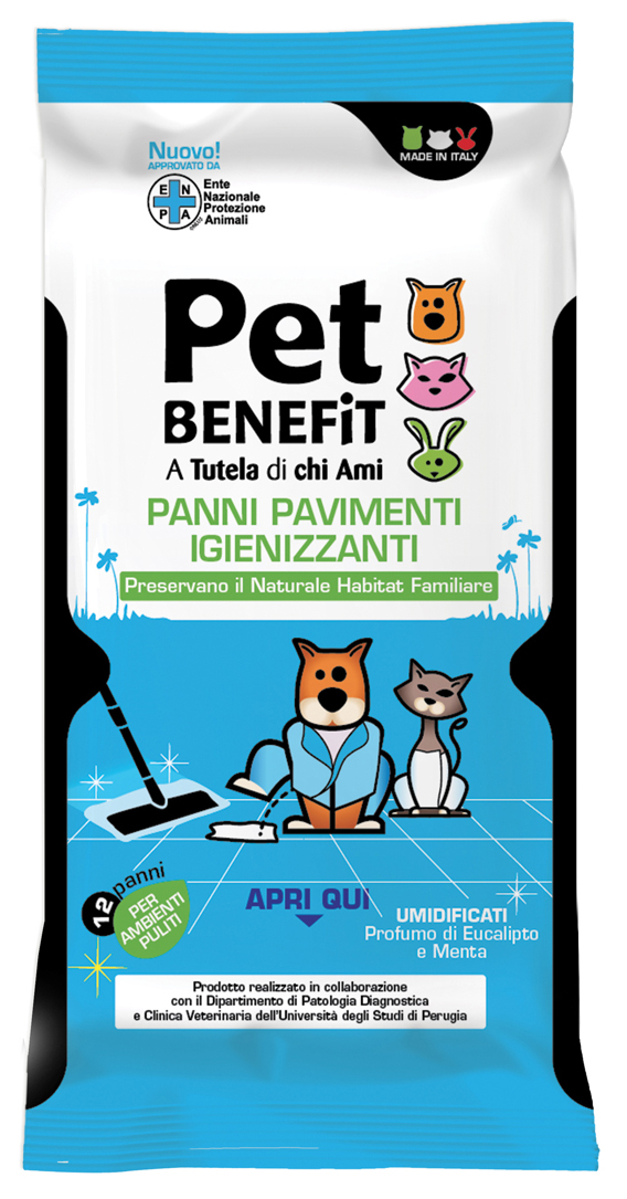 фото Влажные салфетки очищающие "Pen Benefit", для уборки за животными, 12 шт Pet benefit