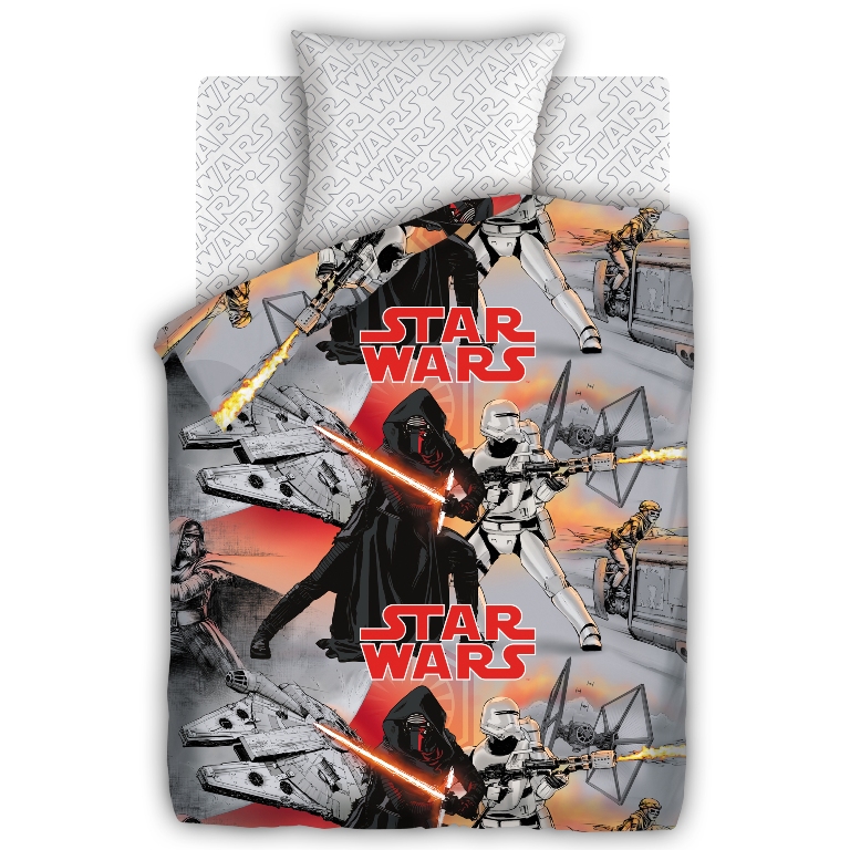 фото Комплект детского постельного белья Star Wars "Противостояние", 1,5- спальный, наволочка 70х70