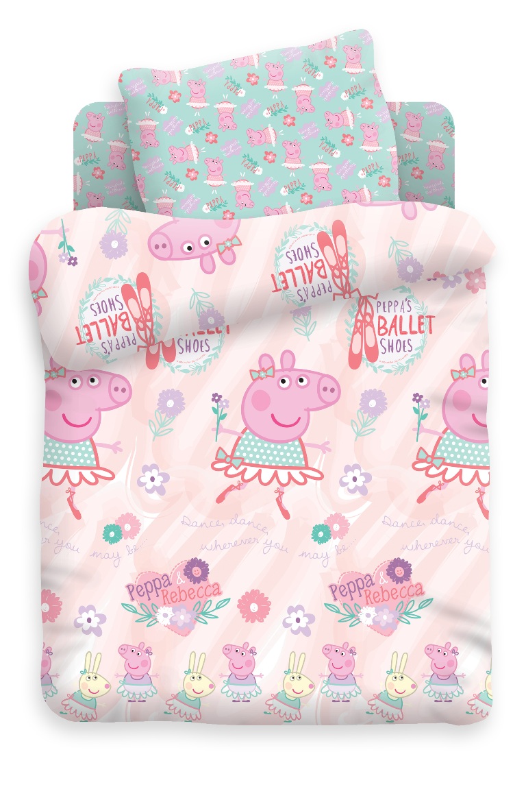 фото Свинка Пеппа Комплект белья для новорожденных Пеппа балерина Peppa pig (свинка пеппа)