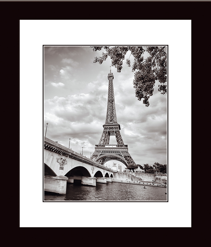 фото Картина Postermarket "Эйфелева башня и мост Йена", 33 х 40 см. NI 20 Постермаркет / postermarket