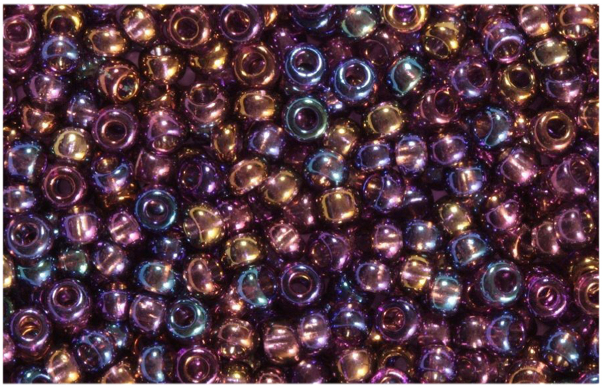 <b>Бисер</b> "<b>Preciosa</b>", <b>непрозрачный</b>, <b>радужный</b>, цвет: синий ...
