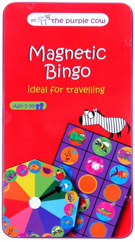 The Purple Cow Обучающая игра Magnetic Bingo