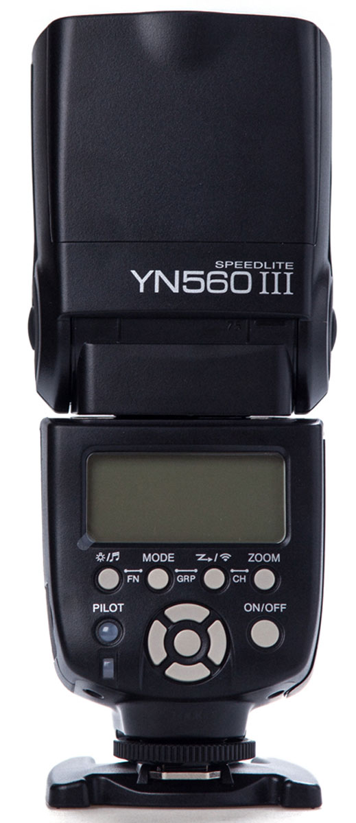 фото Вспышка YongNuo Speedlite YN-560III со встроенным радиосинхронизатором для Canon, Nikon, Pentax, Olympus, Sony