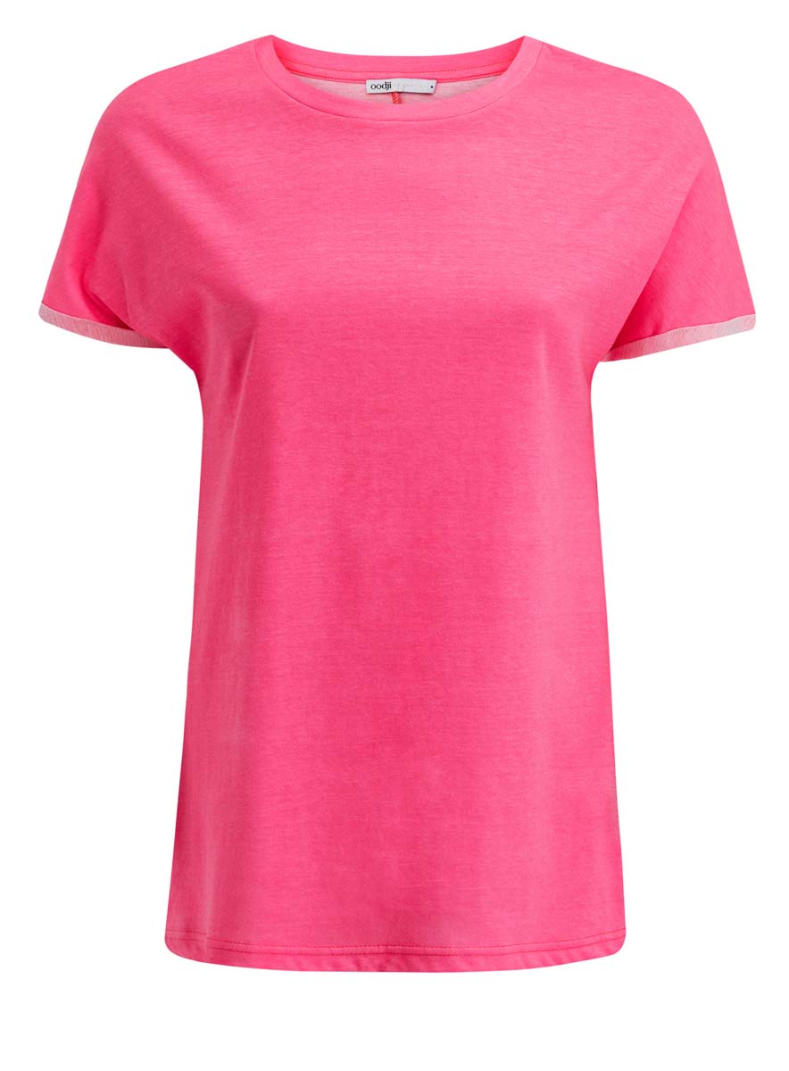 Купить футболку скидки. Розовая футболка женская. Футболка розовая цвет. Ярко розовая футболка. Неоновая розовая футболка.