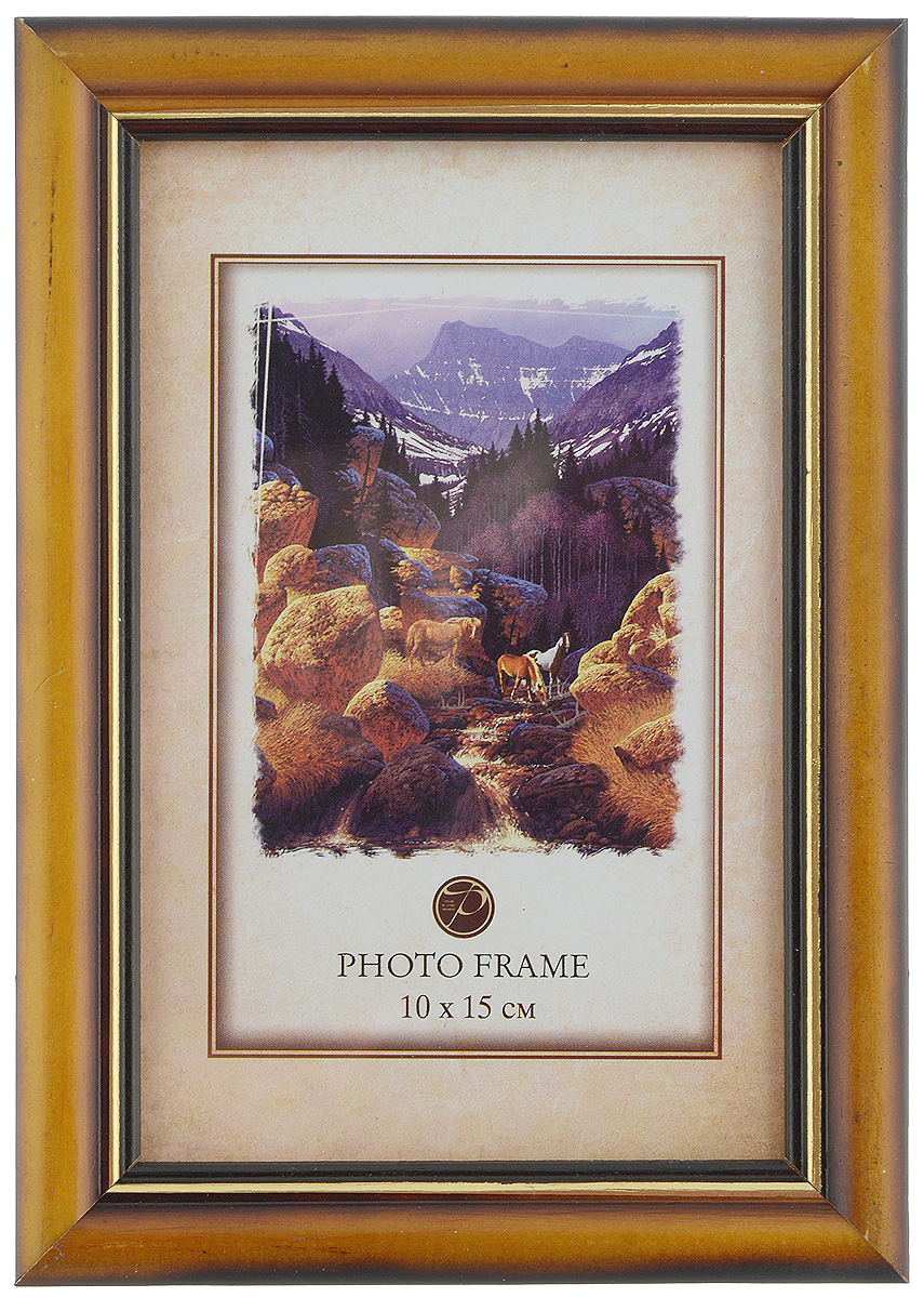 фото Фоторамка Pioneer "Carol", цвет: светло-коричневый, 10 x 15 см