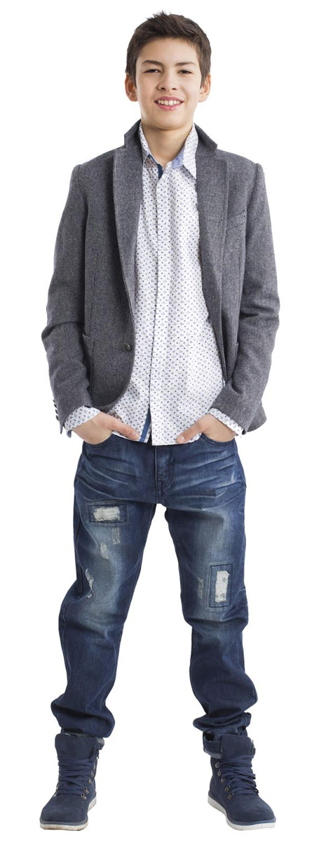 Пиджак для мальчика под джинсы