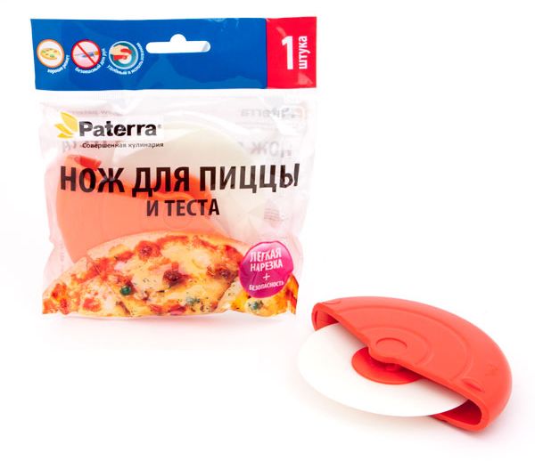 фото Нож для теста и пиццы "Paterra", 14 х 12 х 2,5 см