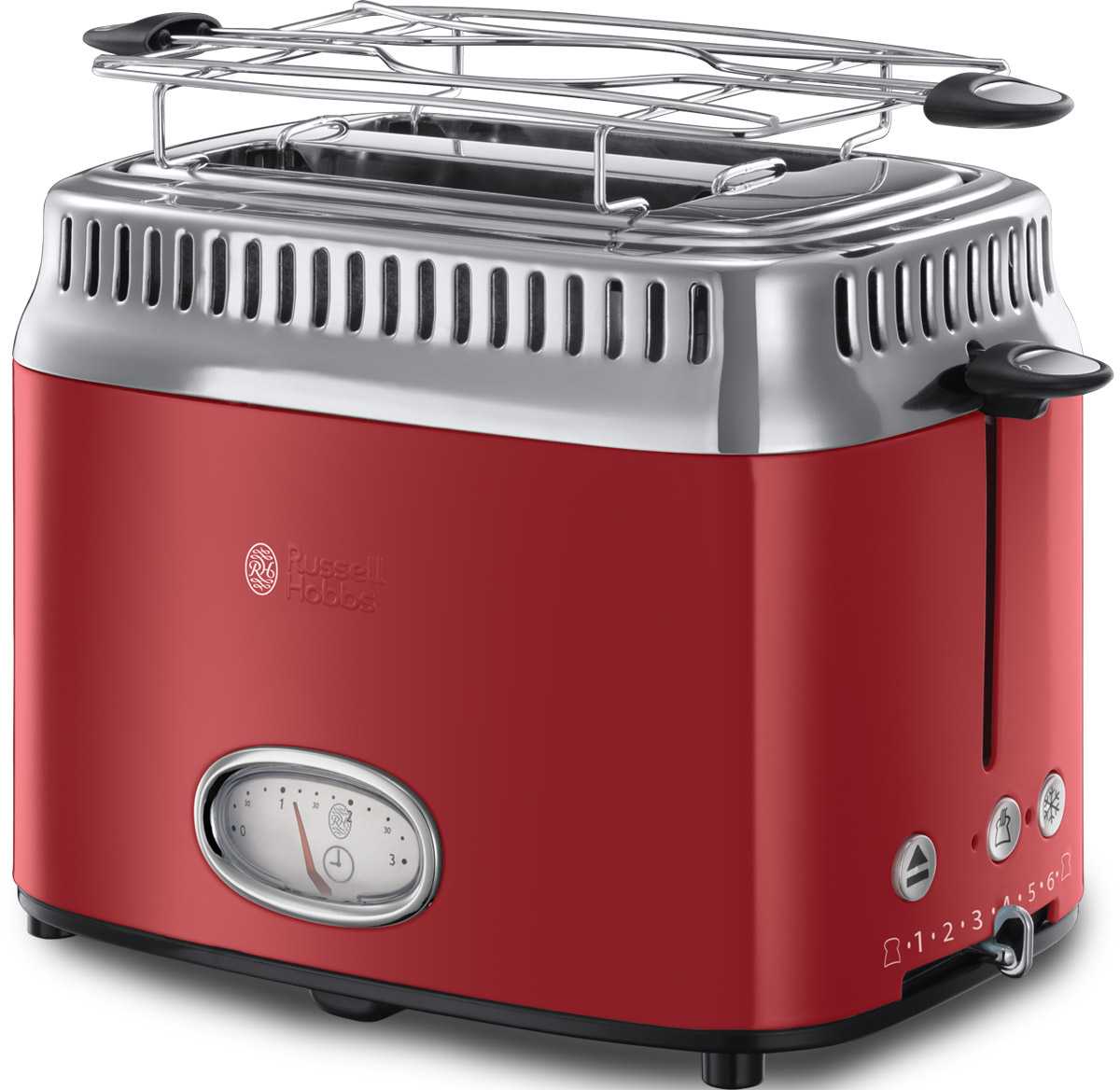 фото Тостер Russell Hobbs Retro, Ribbon Red