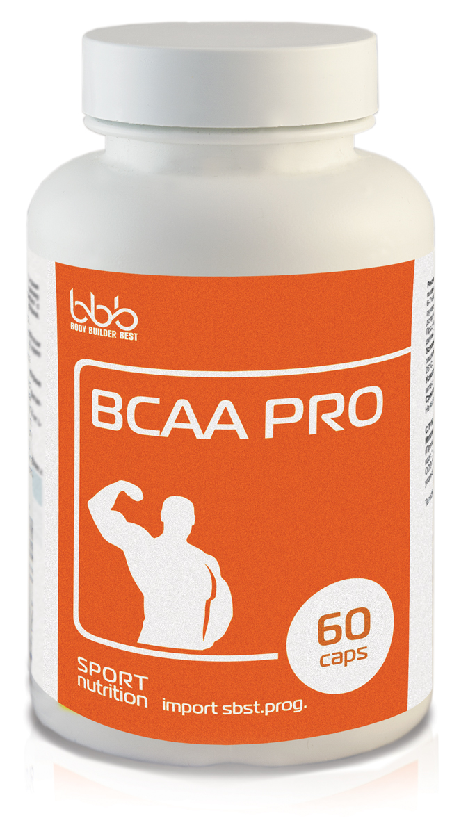 фото Аминокислоты bbb "BCAA Pro", 60 капсул Bbb (body builder best)