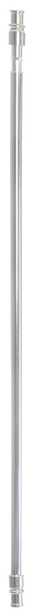 фото Карниз однорядный Эскар "Калифорния", телескопический, цвет: хром, диаметр 12 мм, длина 55-85 см