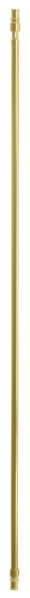 фото Карниз однорядный Эскар "Калифорния", телескопический, цвет: латунь, диаметр 12 мм, длина 85-135 см