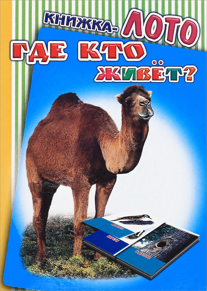 все цены на Где кто живет? Книжка-лото онлайн