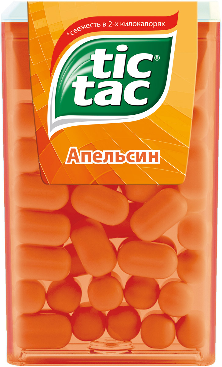 Tic Tac Апельсин драже, 16 г