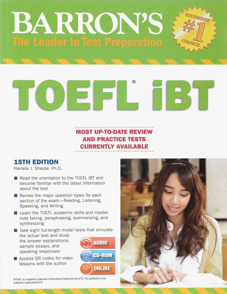 все цены на TOEFL iBT (+ 3 CD) онлайн