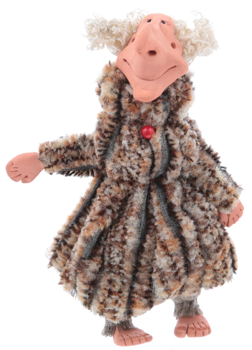 фото Кукла коллекционная YusliQ Подвесная кукла "Баба Яга". Авторская работа. Kyrk05