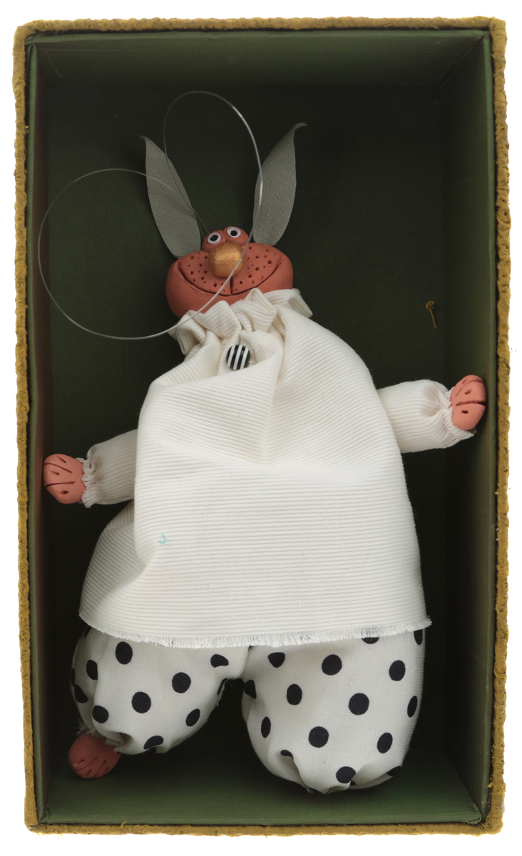 фото Кукла коллекционная YusliQ Подвесная кукла "Заяц". Авторская работа. Kyrk03