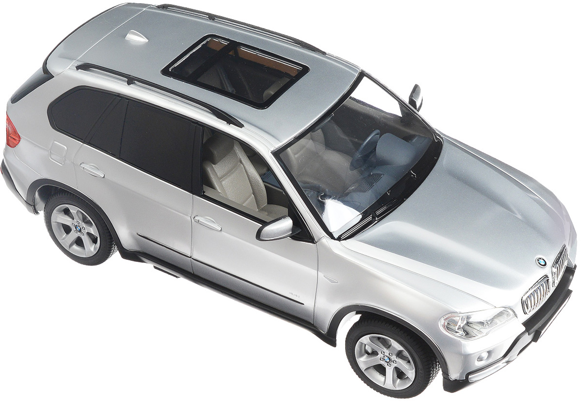 Rastar Радиоуправляемая модель BMW X5 цвет серебристый масштаб 1:14