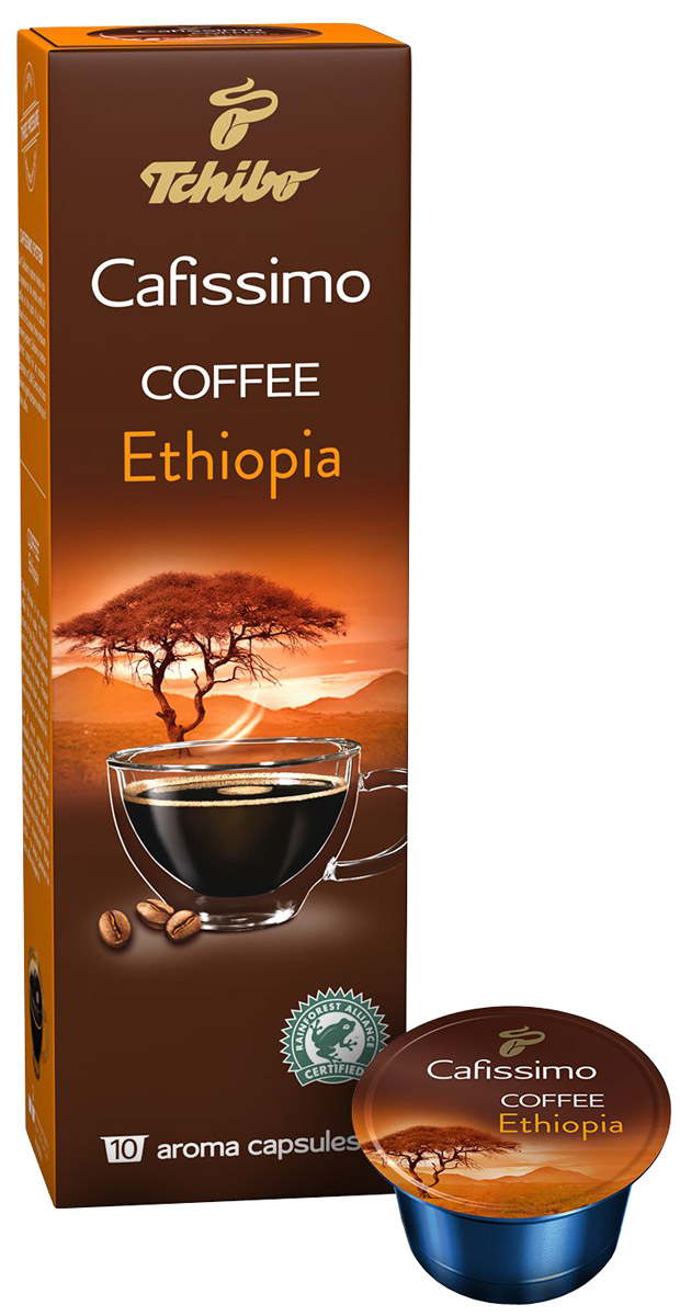 Cafissimo Coffee Ethiopia кофе в капсулах, 10 шт