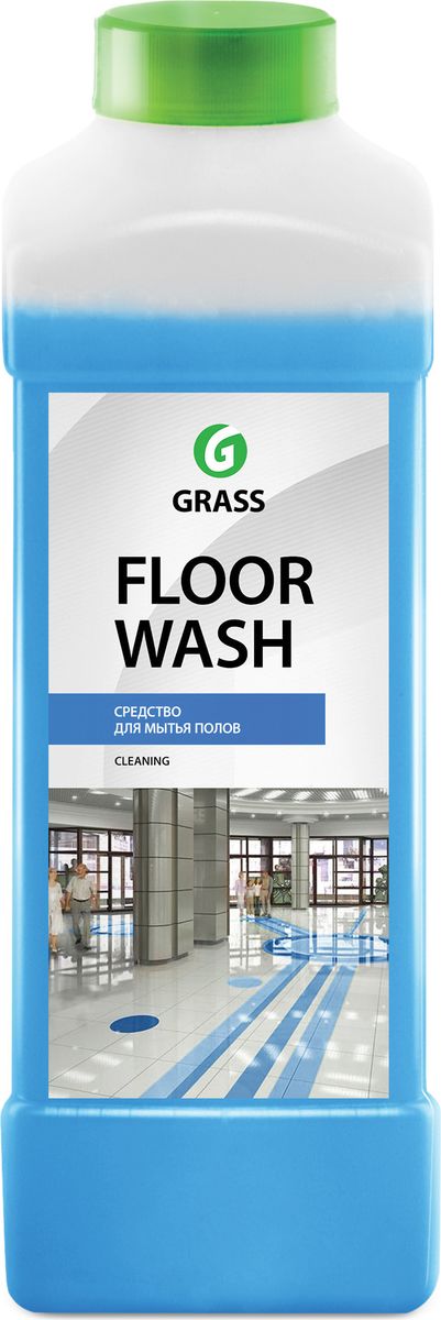 фото Универсальное чистящее средство Grass "Floor Wash" для помещений и автомобилей, 1000 мл