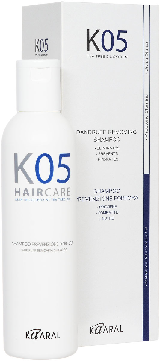 фото Kaaral Шампунь против перхоти К05 Shampoo Antiforfora, 250 мл