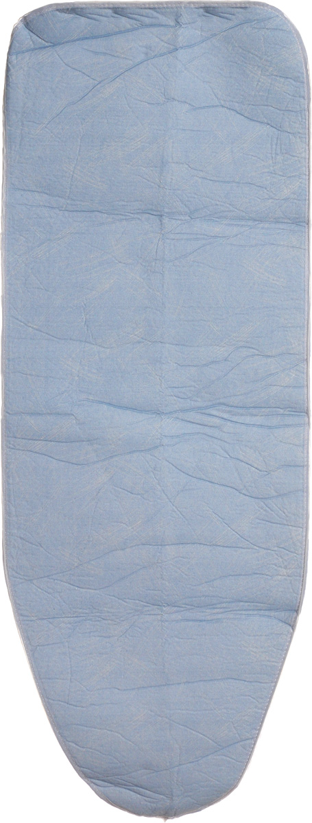 фото Чехол для гладильной доски "Paterra", 402-485, антипригарный, с поролоном, цвет в ассортименте, 126 х 46 см