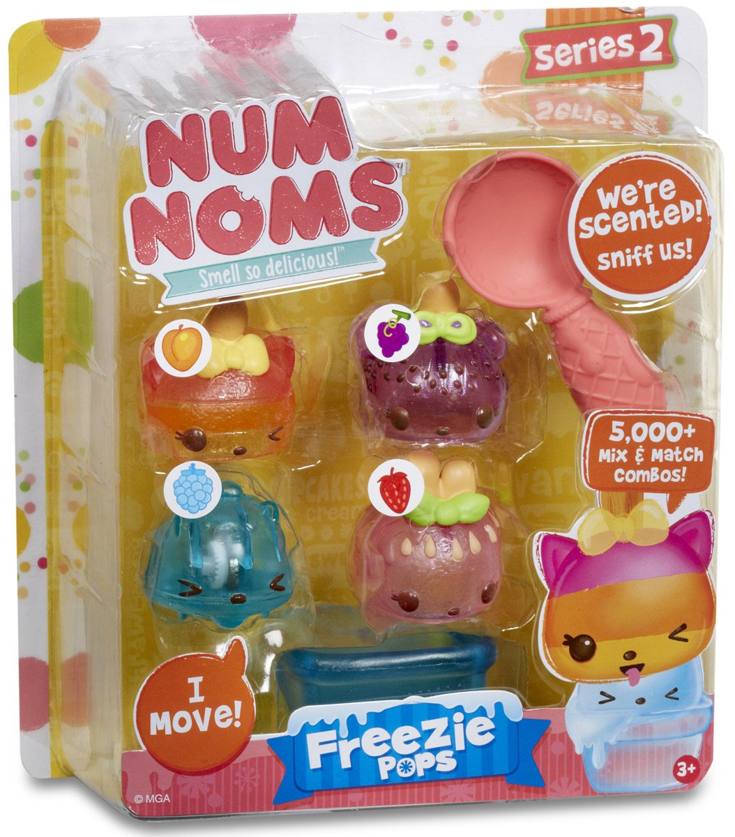 фото Num Noms Набор фигурок Freezie Pops 4 шт