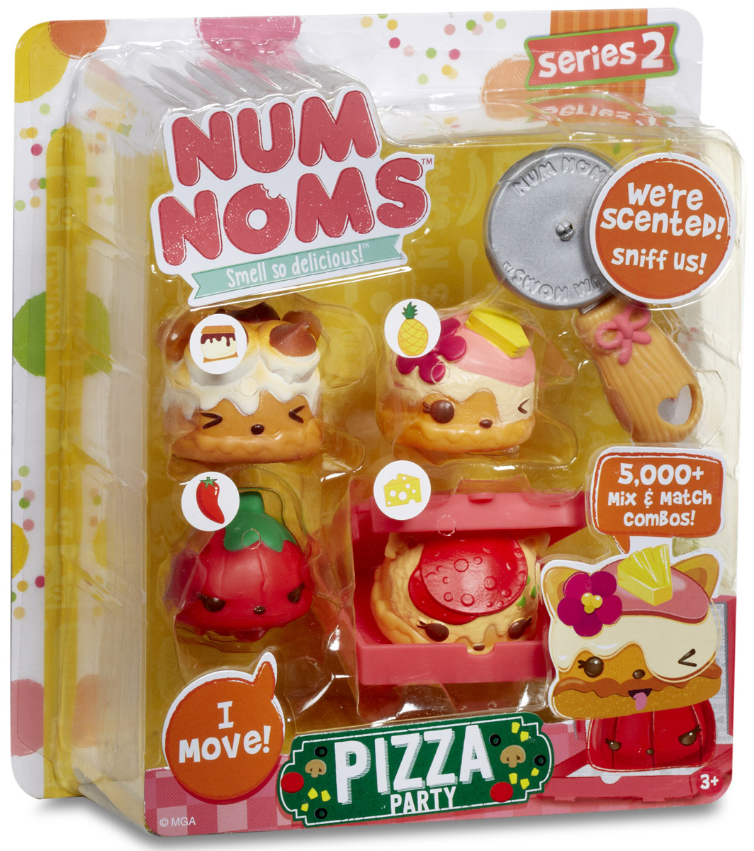 фото Num Noms Набор фигурок Пицца 4 шт