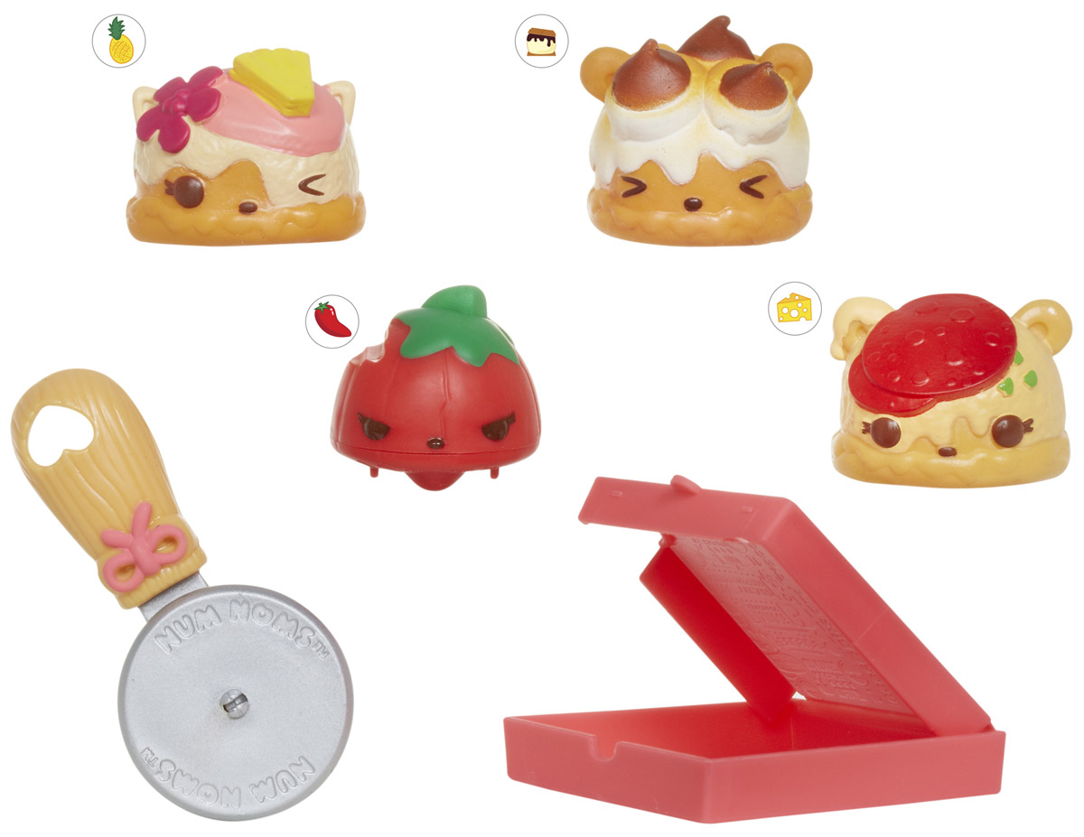 фото Num Noms Набор фигурок Пицца 4 шт