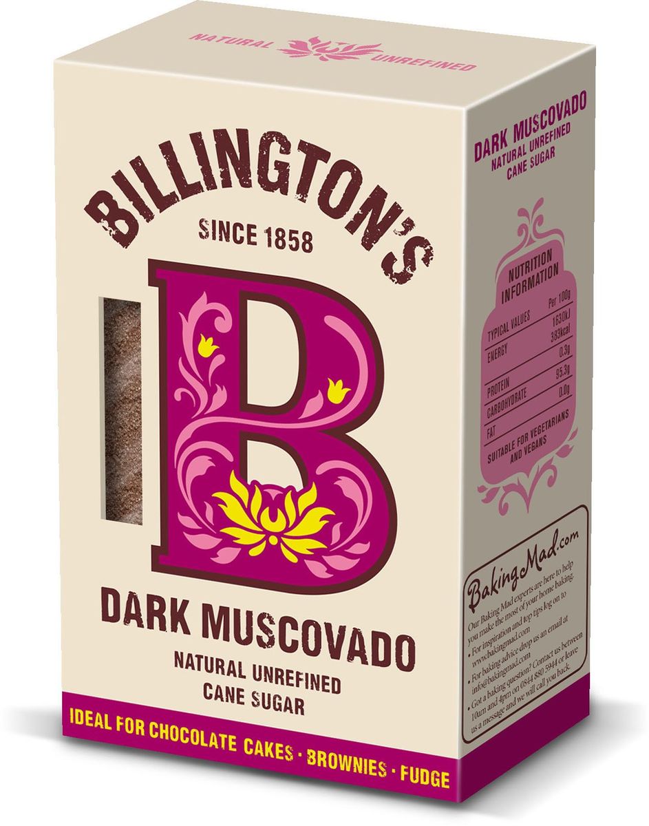 фото Billington's Dark Muscovado сахар нерафинированный, 500 г