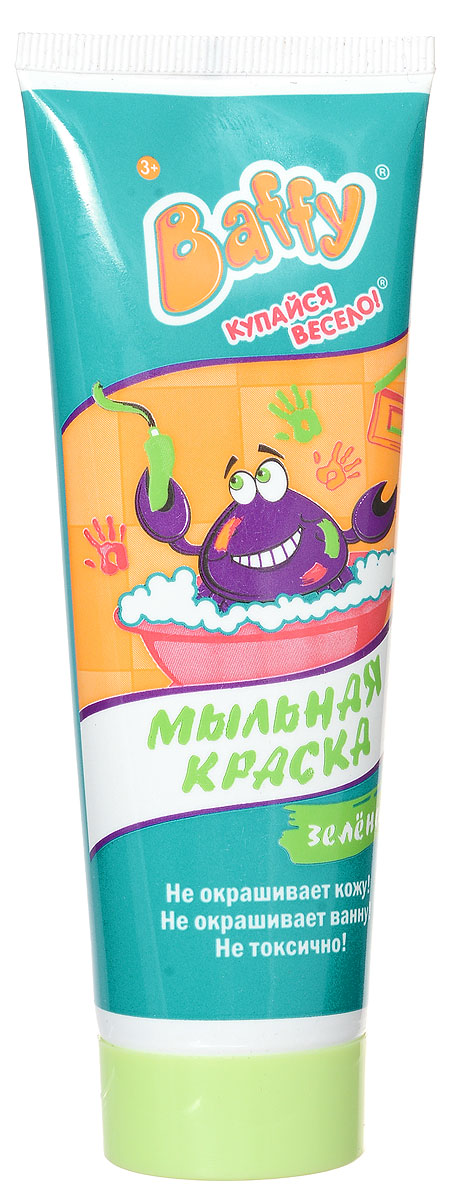 Baffy Мыльная краска, цвет: зеленый - купить с доставкой по выгодным ...