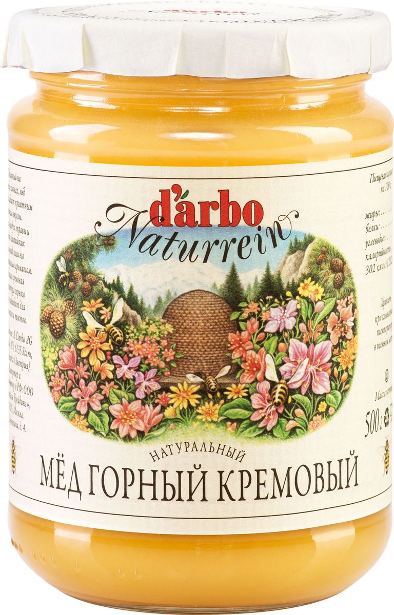 фото Darbo мед горный кремовый, 500 г