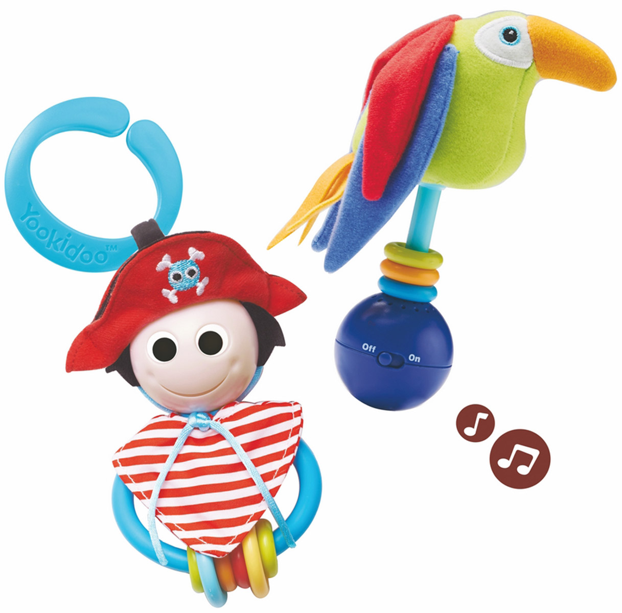 фото Yookidoo Игровой набор Пират и его попугай