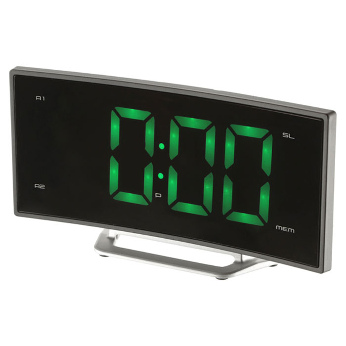 MAX CR-2905G, Black Green радиобудильник. Товар уцененный