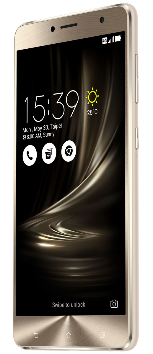 фото Смартфон ASUS ZenFone 3 Deluxe ZS550KL, 64 ГБ, серебристый