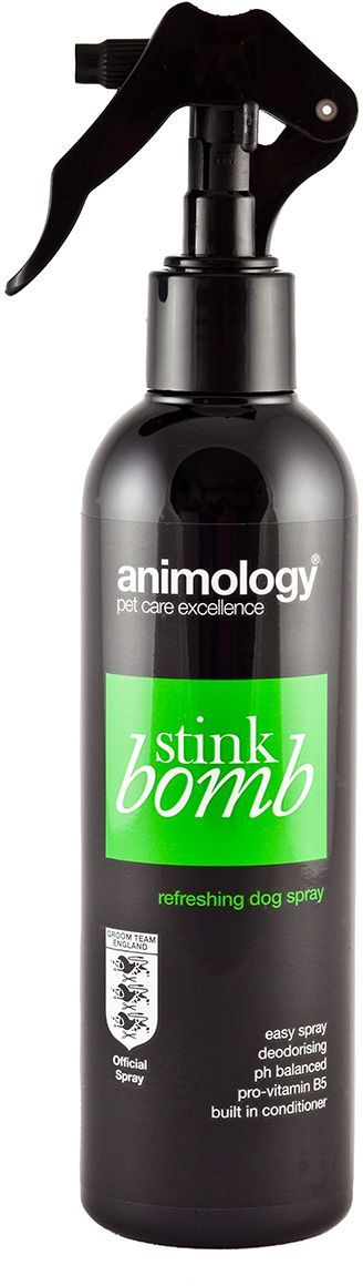 фото Шампунь-спрей с кондиционером Animology "Stink Bomb Refreshing" от неприятных запахов, дезодорирующий, для взрослых собак, 250 мл