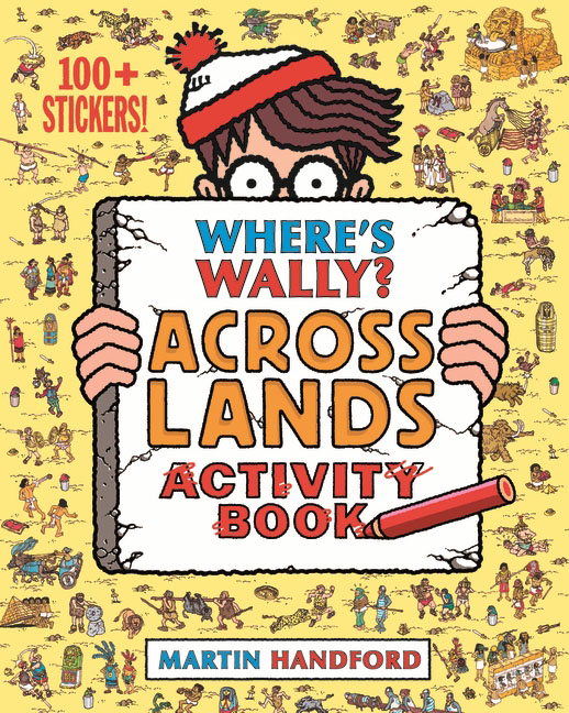 Where`s Wally? Across Lands: Activity Book (+ 100 stickers) | Хэндфорд Мартин