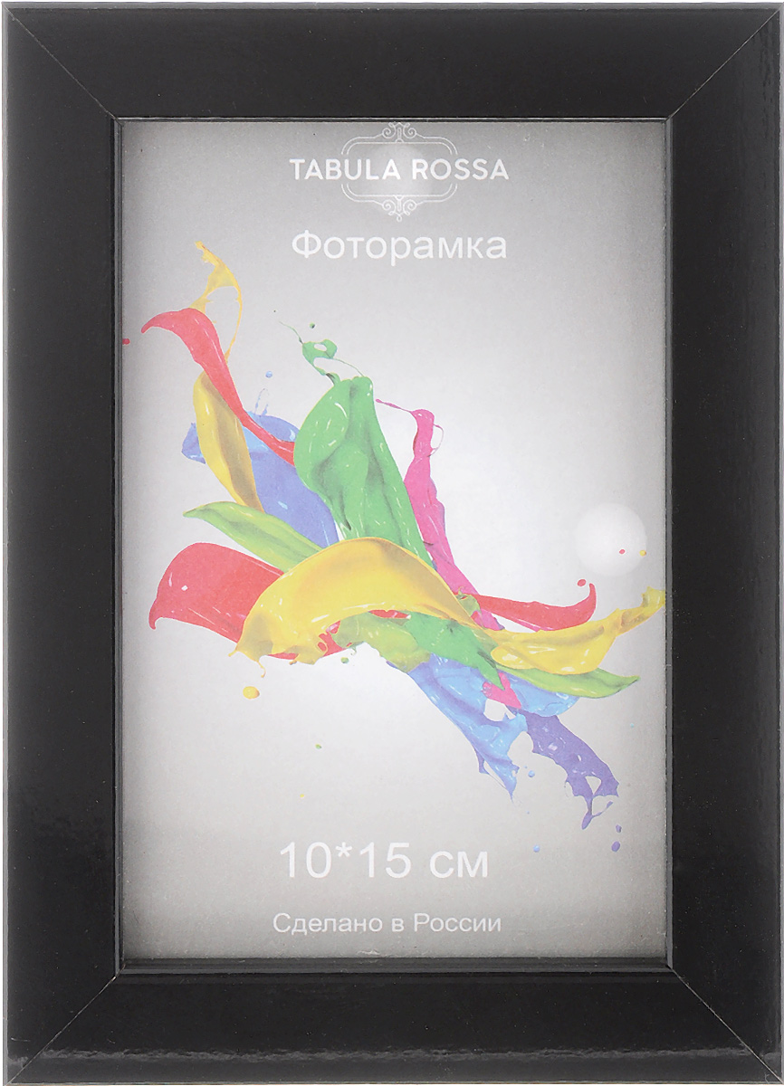 фото Фоторамка Tabula Rossa "Глянец", цвет: черный, 10 х 15 см