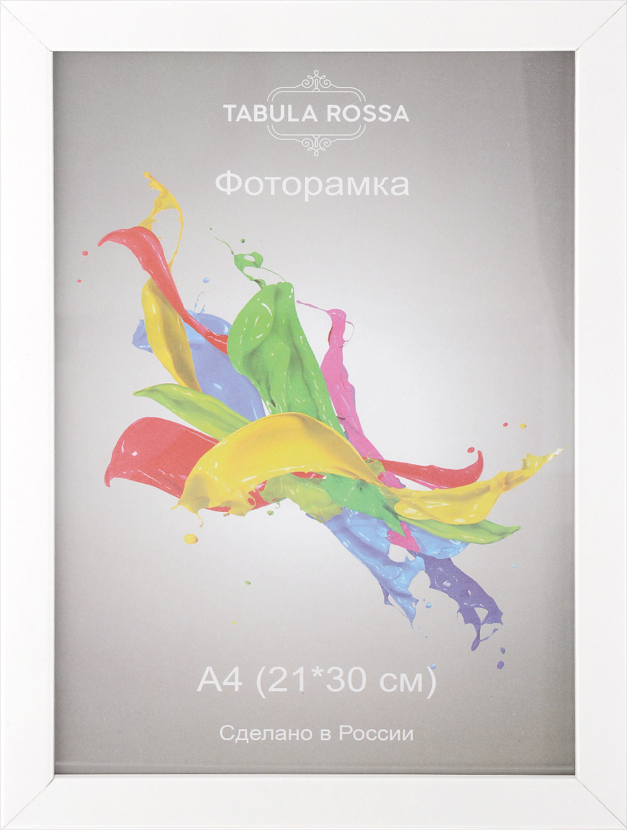 фото Фоторамка Tabula Rossa "Глянец", цвет: белый, 21 х 30 см. ТР 50